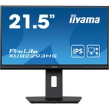 iiyama ProLite XUB2293HS-B5, LED-Monitor 55 cm (21 Zoll), schwarz, FullHD, IPS, 75 Hz