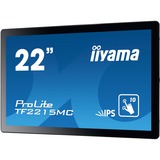 iiyama TF2215MC-B2, LED-Monitor 54.6 cm (21.5 Zoll), schwarz, FullHD, IPS, Touchscreen