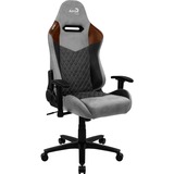 Aerocool DUKE, Gaming-Stuhl grau/braun, Tan Grey