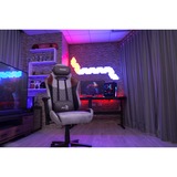 Aerocool DUKE, Gaming-Stuhl grau/braun, Tan Grey