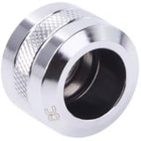 Alphacool Eiszapfen PRO 16mm HardTube Fitting G1/4 - Chrome, Verbindung chrom