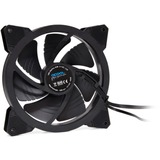 Alphacool Eiszyklon Aurora LUX PRO Digital RGB 140x140x25mm, Gehäuselüfter schwarz, 140 mm