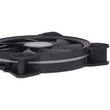Alphacool Eiszyklon Aurora LUX PRO Digital RGB 140x140x25mm, Gehäuselüfter schwarz, 140 mm
