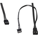 Alphacool Eiszyklon Aurora LUX PRO Digital RGB 140x140x25mm, Gehäuselüfter schwarz, 140 mm
