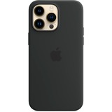 Apple Silikon Case mit MagSafe, Handyhülle schwarz, Mitternacht, iPhone 14 Pro Max