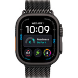 Apple Watch Ultra 4, Smartwatch Titan schwarz, 49 mm, Milanaise Armband Titan schwarz L, Cellular