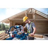 Bosch Professional Kapp-und Gehrungssäge GCM 340-305 D Professional, Kapp- und Gehrungssäge blau, 1.800 Watt