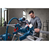 Bosch Professional Kapp-und Gehrungssäge GCM 340-305 D Professional, Kapp- und Gehrungssäge blau, 1.800 Watt