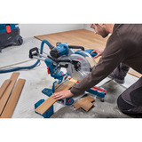 Bosch Professional Kapp-und Gehrungssäge GCM 340-305 D Professional, Kapp- und Gehrungssäge blau, 1.800 Watt