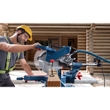 Bosch Professional Kapp-und Gehrungssäge GCM 340-305 D Professional, Kapp- und Gehrungssäge blau, 1.800 Watt