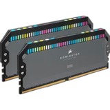 Corsair DIMM 32 GB DDR5-6000 (2x 16 GB) Dual-Kit, Arbeitsspeicher schwarz, CMT32GX5M2B6000Z30K, Dominator Platinium, AMD EXPO