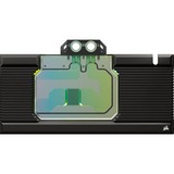 Corsair Hydro X Series iCUE LINK XG7 RGB 4080 SUPRIM/GAMING TRIO GPU-Wasserkühler, Wasserkühlung schwarz/transparent, inkl. Backplate