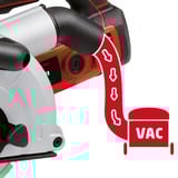 EINHELL Mauer-Nutfräse TE-MA 1700 rot/schwarz, 1.500 Watt