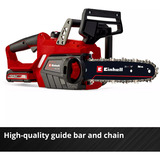 EINHELL Power X-Change Akku-Kettensäge GE-LC 18 Li Solo, 18Volt rot/schwarz, ohne Akku und Ladegerät