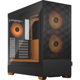 Fractal Design Pop Air RGB Orange Core TG Clear Tint, Tower-Gehäuse schwarz/orange