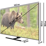 JVC LT-65VU8155, LED-Fernseher 164 cm(65 Zoll), schwarz, UltraHD/4K, Triple Tuner, SmartTV