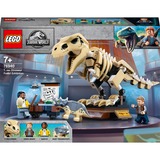 LEGO 76940 Jurassic World T. Rex-Skelett in der Fossilienausstellung, Konstruktionsspielzeug Spielzeugset für Kinder ab 7 Jahren, Dinosaurier Skelettmodell, Geschenkidee