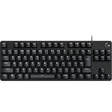 Logitech  G413 TKL SE, Gaming-Tastatur schwarz, US-Layout