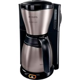 Philips Café Gaia HD7548/20, Filtermaschine schwarz/edelstahl