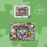 Ravensburger Puzzle Nostalgie Nager 1000 Teile