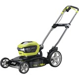 Ryobi MAX POWER Akku-Mulchmäher RY36LMMX51A-140, 36Volt, Rasenmäher grün/schwarz, Li-Ionen-Akku 4 Ah