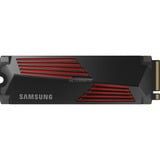 SAMSUNG 990 PRO Heatsink 1 TB, SSD PCIe 4.0 x4, NVMe 2, M.2 2280, intern