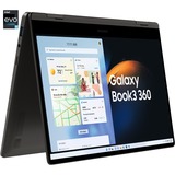SAMSUNG Galaxy Book3 360 (NP730QFG-KA4DE), Notebook graphit, Windows 11 Home 64-Bit, 512 GB SSD