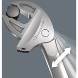 Wera 6006 Joker XS / S Selbstjustierender Doppelmaulschlüssel, Schraubenschlüssel SW 7 - 13mm und 1/4" - 8/16"