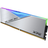 ADATA CUDIMM 48 GB DDR5-9200 (2x 24 GB) Dual-Kit, Arbeitsspeicher silber, AX5CU9200C4224G-DCLACRSG, XPG Lancer Neon RGB