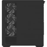 Aerocool P500B Digi-BK-v1 , Tower-Gehäuse schwarz, Tempered Glass x 2