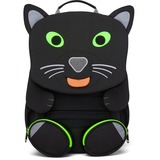 Affenzahn Großer Freund Schwarzer Panther, Rucksack schwarz/neon-grün