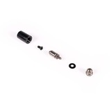 Alphacool Core Push Mounting 17mm M3/M4/UNC 6-32 Set 4x, Befestigung/Montage schwarz/silber, 17 mm