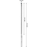 Bosch Professional EXPERT Hammerbohrer SDS-max-8X, Ø 14mm Arbeitslänge 400mm