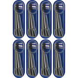 Braun Oral-B iO Strahlendes Weiss 8er, Aufsteckbürste schwarz, Für eine aufhellende Reinigung