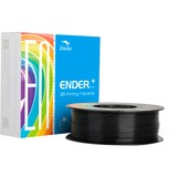 Creality PLA+ Filament Black, 3D-Kartusche schwarz, 1 kg, 1,75 mm, auf Rolle