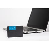 Crucial BX500 500 GB, SSD schwarz, SATA 6 Gb/s, 2,5"
