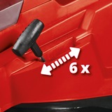 EINHELL Power X-Change Akku-Rasenmäher RASARRO 36/42, 36Volt (2x18V) rot/schwarz, 2x Li-Ionen Akku 4,0Ah