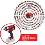 EINHELL Professional Akku-Schlagschrauber IMPAXXO 18/400, 1/2", 18Volt rot/schwarz, ohne Akku und Ladegerät