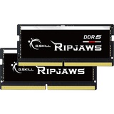 G.Skill SO-DIMM 32 GB DDR5-5200 (2x 16 GB) Dual-Kit, Arbeitsspeicher schwarz, F5-5200S3838A16GX2-RS, Ripjaws, XMP