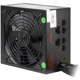 Inter-Tech BPS-850CM, PC-Netzteil schwarz, 1x 12-Pin High Power GPU, 4x PCIe, 850 Watt