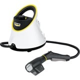 Kärcher SC 2 Deluxe EasyFix, Dampfreiniger weiß/schwarz, 1.500 Watt, mit Bodenreinigungsset EasyFix