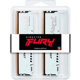 Kingston FURY DIMM 32 GB DDR5-6000 (2x 16 GB) Dual-Kit, Arbeitsspeicher weiß, KF560C30BWK2-32, Fury Beast, INTEL XMP