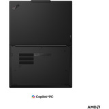 Lenovo ThinkPad T14 AMD G7 (21WV001YGE), Notebook schwarz, AMD Ryzen AI 5 PRO 440, AMD Radeon 840M, 16 GB DDR5, 512 GB (512 GB SSD), Windows 11 Pro