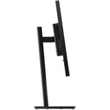 Lenovo ThinkVision T27D-40, LED-Monitor 68.6 cm (27 Zoll), schwarz, FullHD, IPS, DP, HDMI, USB-Hub, Daisy-Chain, 120Hz Panel