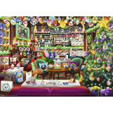 Ravensburger Puzzle Disney Christmas Cafe 1000 Teile
