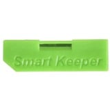 SMARTKEEPER ESSENTIAL DisplayPort Lock (DL04) + Lock Key Mini (U04), Einsteckschloss Farbcode Grün, 4 Stück + 1 Schlüssel