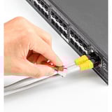 SMARTKEEPER ESSENTIAL LAN Cable Grip, 6 Stück, Halterung rot, für RJ-45 Stecker