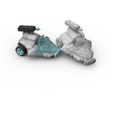 Schleich Eldrador Creatures Eis Düsenjet Fahrzeug mit Mini Cretaure, Spielfigur 