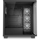Sharkoon ELITE SHARK CA500 , Tower-Gehäuse schwarz, Tempered Glass x 2