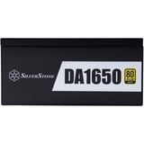 SilverStone SST-DA1650-G 1650W, PC-Netzteil schwarz, 12x PCIe, Kabel-Management, 1650 Watt